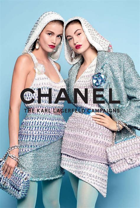 chanel karl lagerfeld campaigns